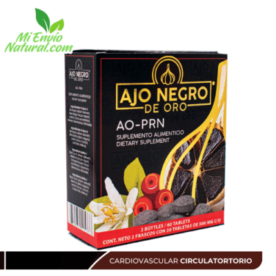 AJO NEGRO DE ORO PRESIÓN