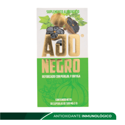 AJO NEGRO CON PEREJIL Y ORTIGA C/30 CAP F.N.