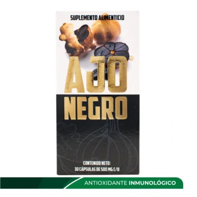 AJO NEGRO CAJA C/30 CAPS F.N.