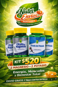 KIT 2 MAGNESIO + 2 POTASIO