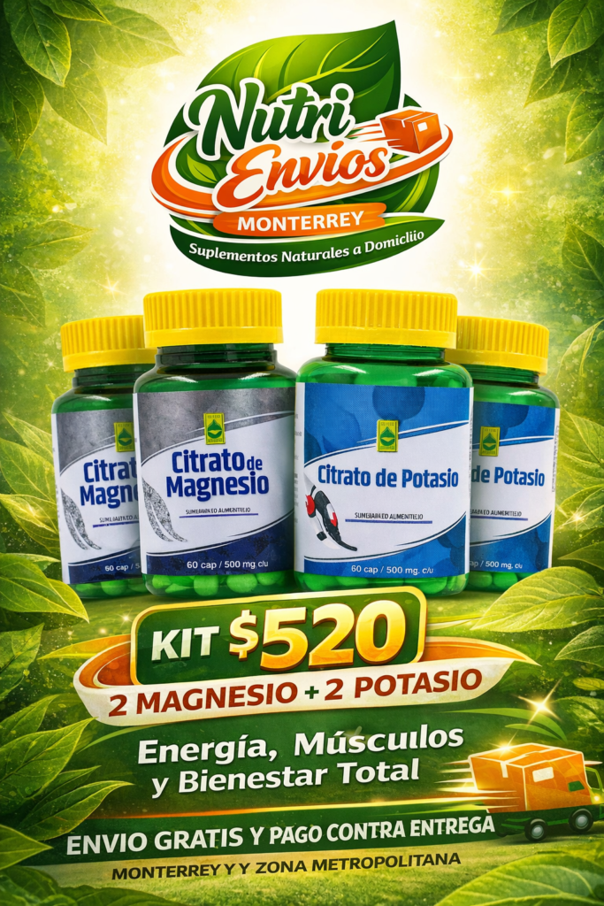 KIT 2 MAGNESIO + 2 POTASIO
